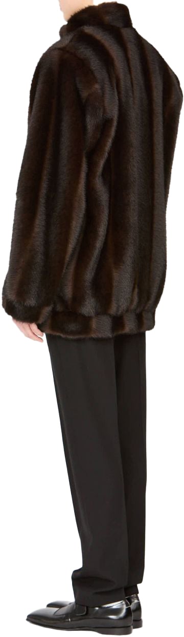 MM6 Maison Margiela Jackets Brown Bruin