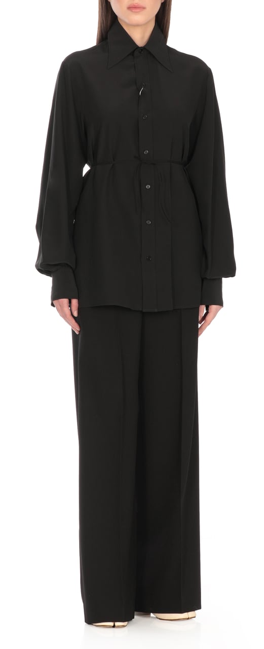 MM6 Maison Margiela Shirts Black Zwart