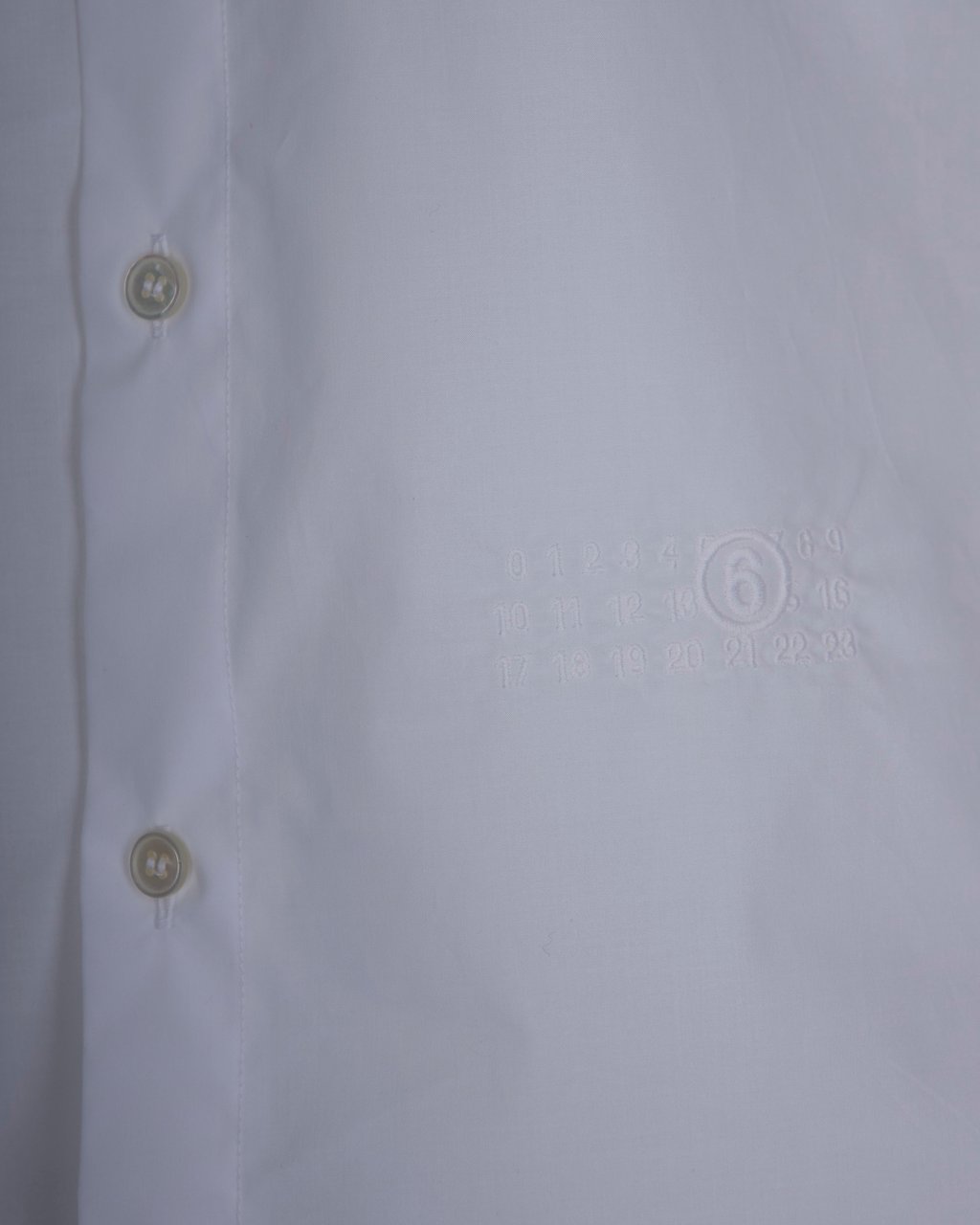 MM6 Maison Margiela Shirts White Wit