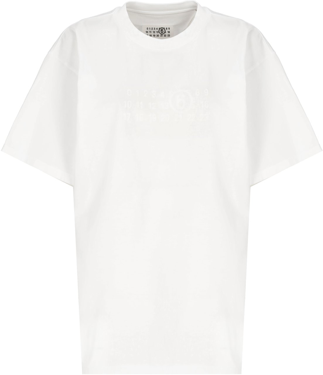 MM6 Maison Margiela T-Shirts And Polos White Wit