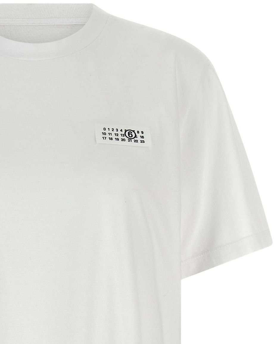 MM6 Maison Margiela T-Shirts And Polos White Wit