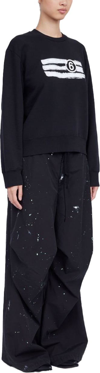 MM6 Maison Margiela Sweaters Black Zwart