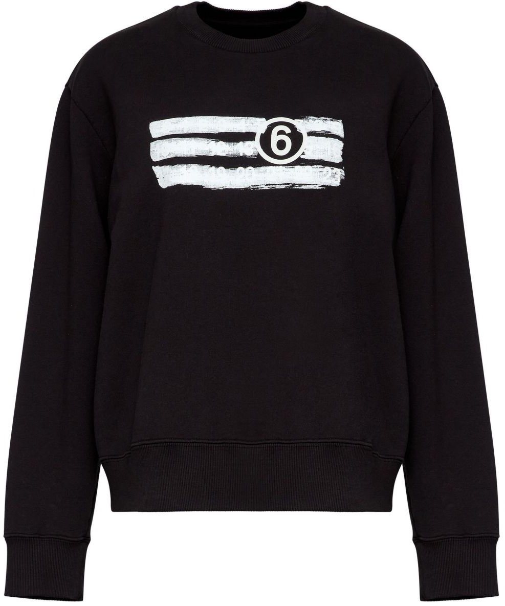 MM6 Maison Margiela Sweaters Black Zwart