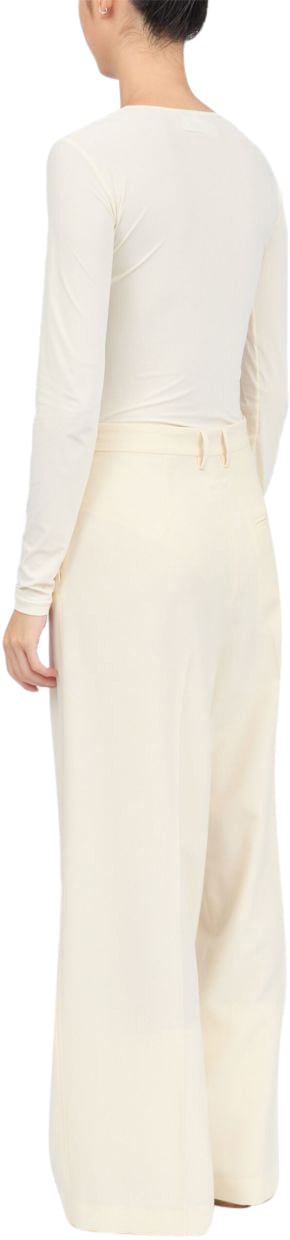 MM6 Maison Margiela Trousers Beige Beige