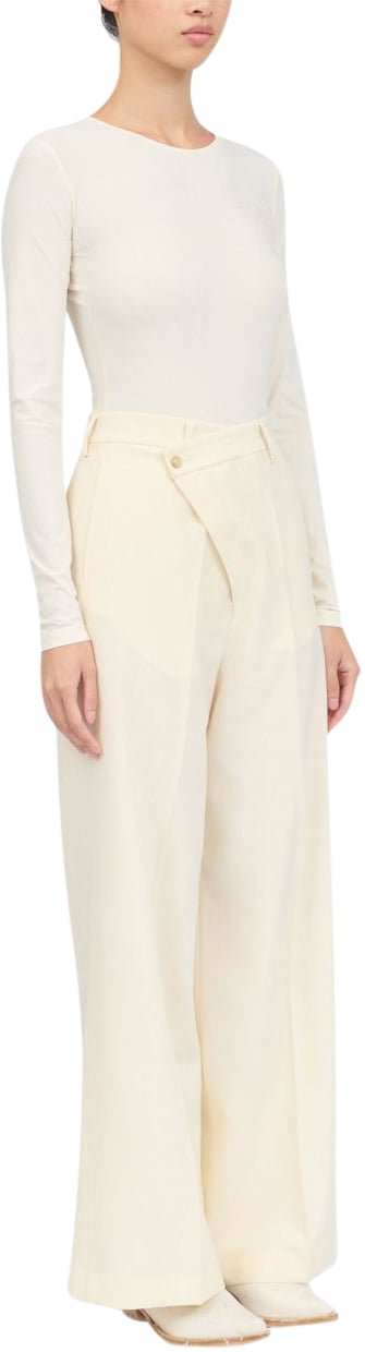 MM6 Maison Margiela Trousers Beige Beige