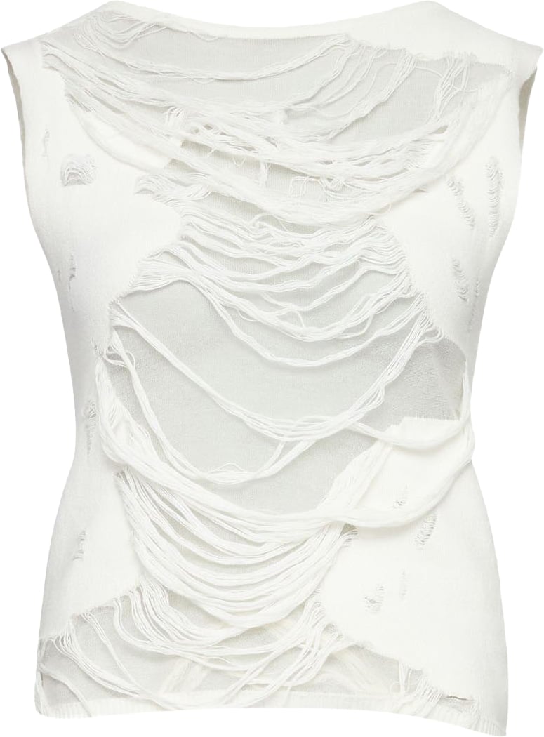 MM6 Maison Margiela Top White Wit