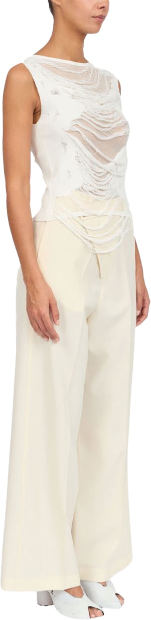 MM6 Maison Margiela Top White Wit