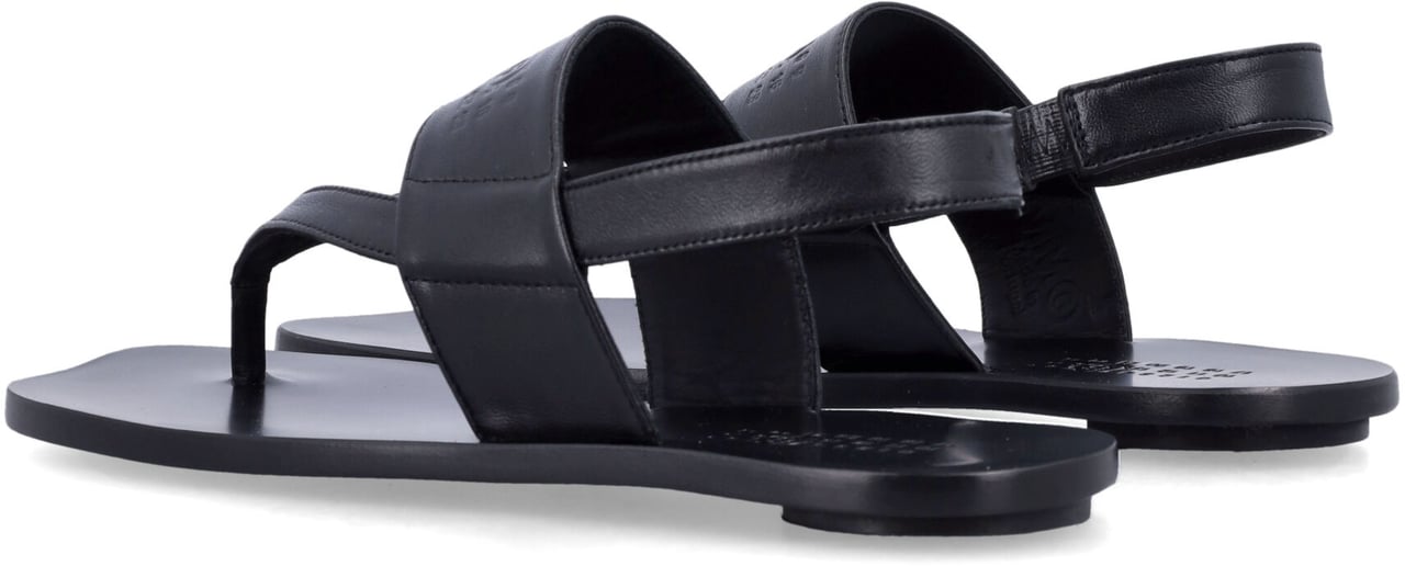 MM6 Maison Margiela Sandal Nero Zwart