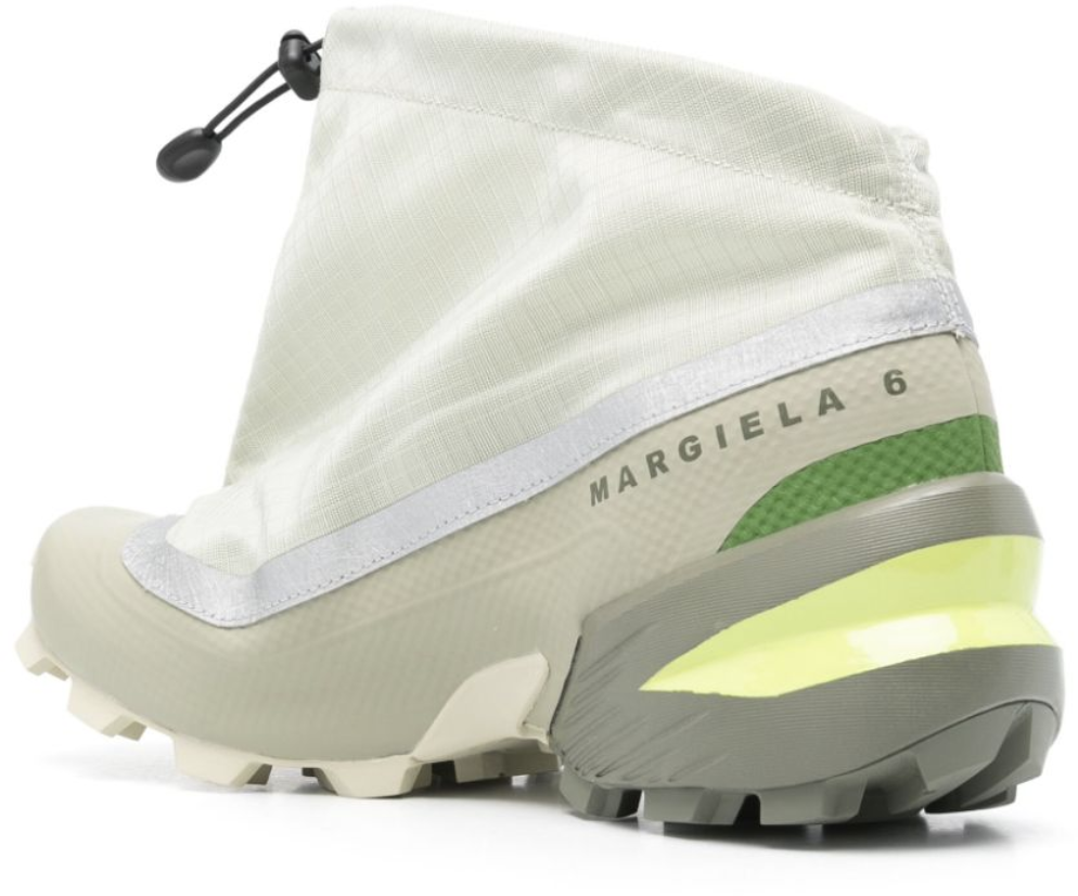 MM6 Maison Margiela Cross Low Salomon Alfalfa/silver Reflective/flint Gray Divers
