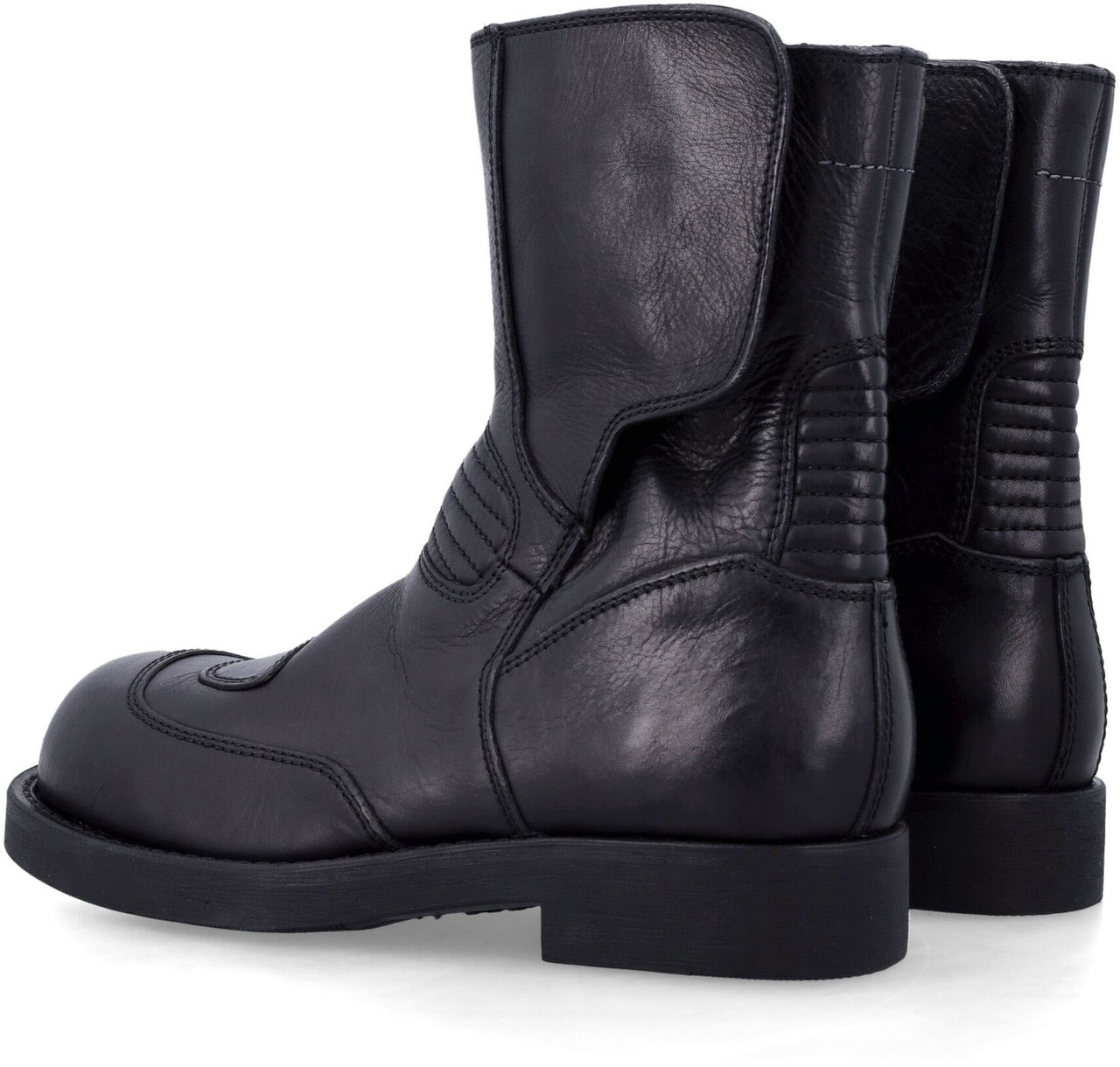 MM6 Maison Margiela Biker Boot Nero Zwart