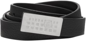 MM6 Maison Margiela Belts Black Zwart