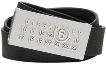 MM6 Maison Margiela Belts Black Zwart