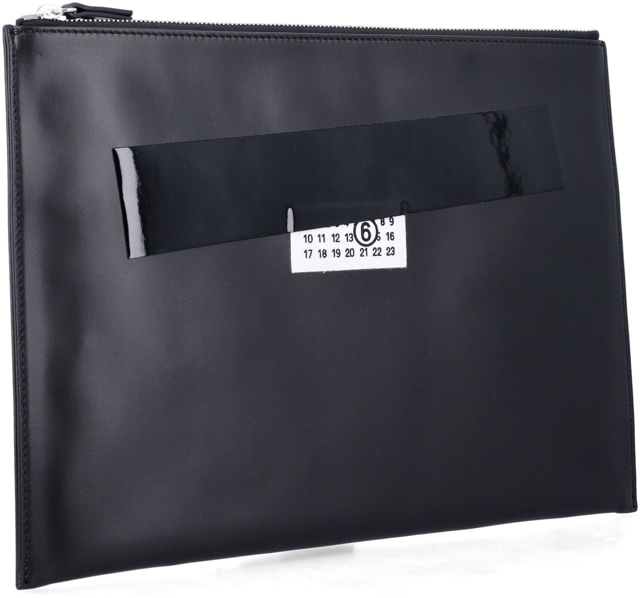 MM6 Maison Margiela Medium Pouch Tape Nero Zwart