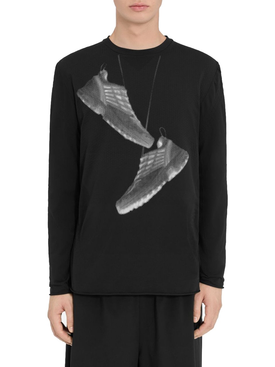 MM6 Maison Margiela T-Shirts And Polos Black Zwart
