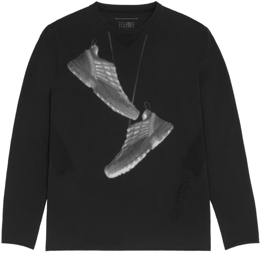 MM6 Maison Margiela T-Shirts And Polos Black Zwart