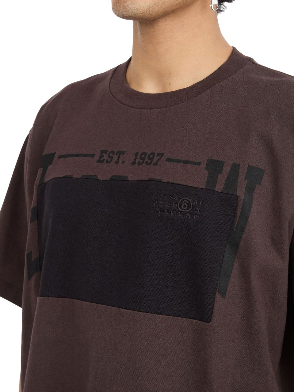 MM6 Maison Margiela Mm6 Maison Margiela T-shirt E Polo Marrone Bruin