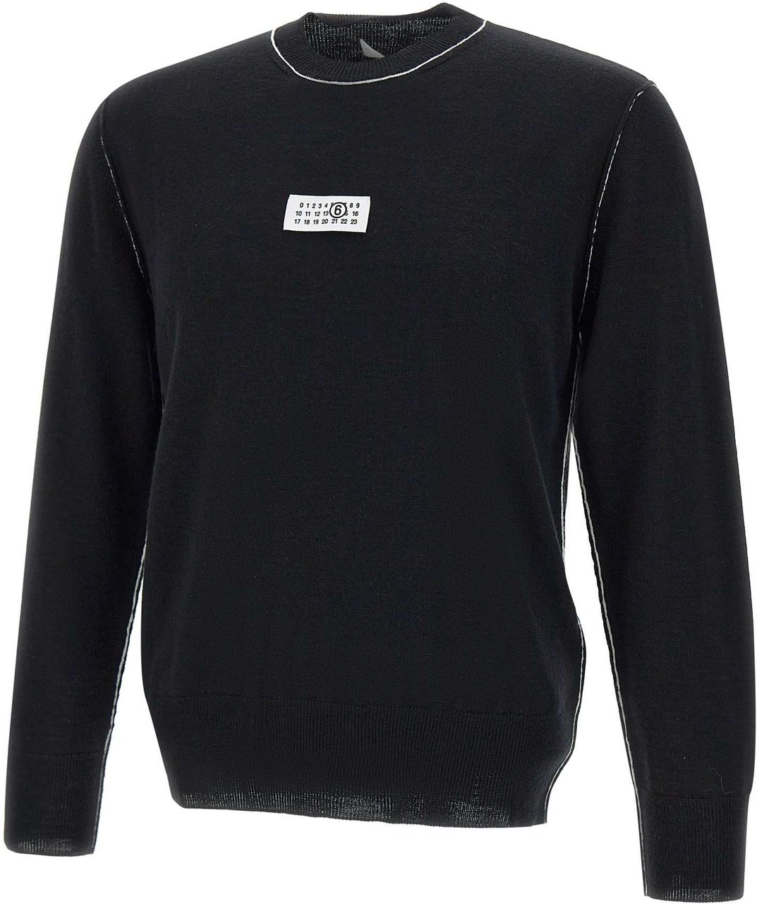 MM6 Maison Margiela Sweaters Black Zwart