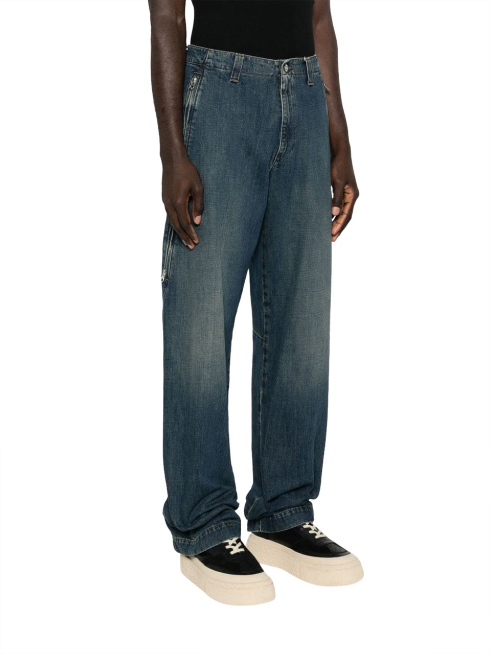 MM6 Maison Margiela Jeans Blue Blauw