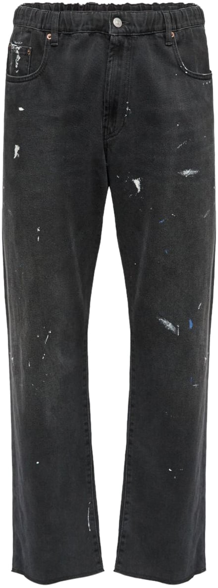 MM6 Maison Margiela Jeans Black Zwart