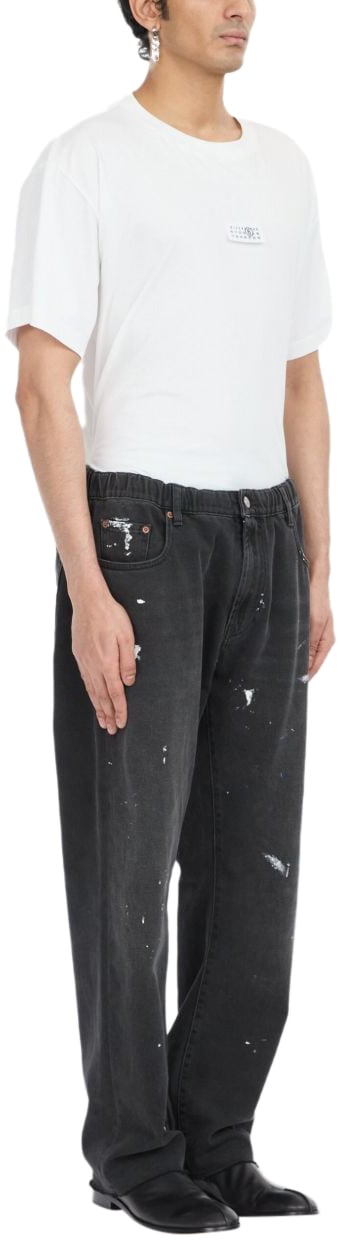 MM6 Maison Margiela Jeans Black Zwart