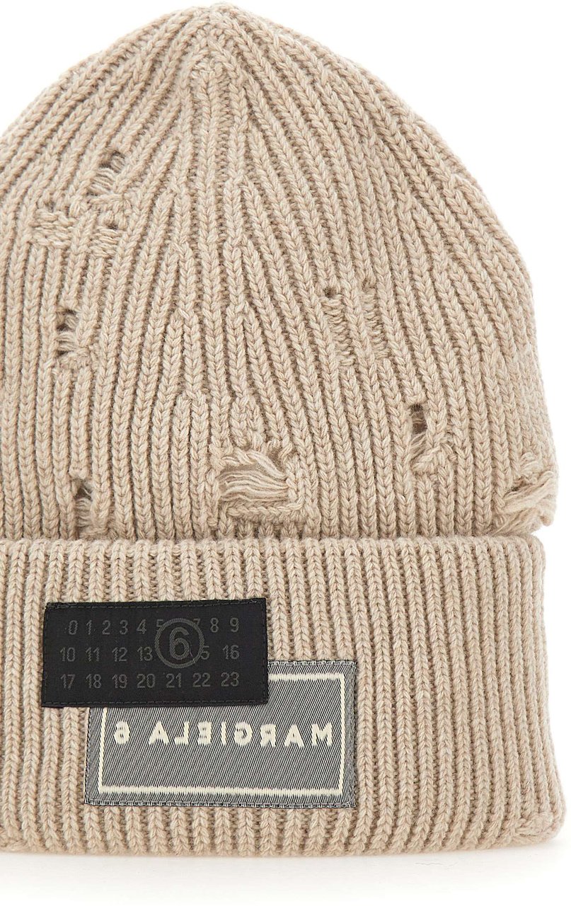 MM6 Maison Margiela Scarfs Beige Beige