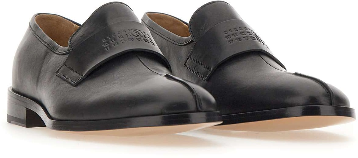 MM6 Maison Margiela Flat Shoes Black Zwart