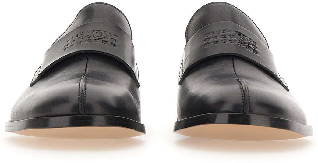 MM6 Maison Margiela Flat Shoes Black Zwart