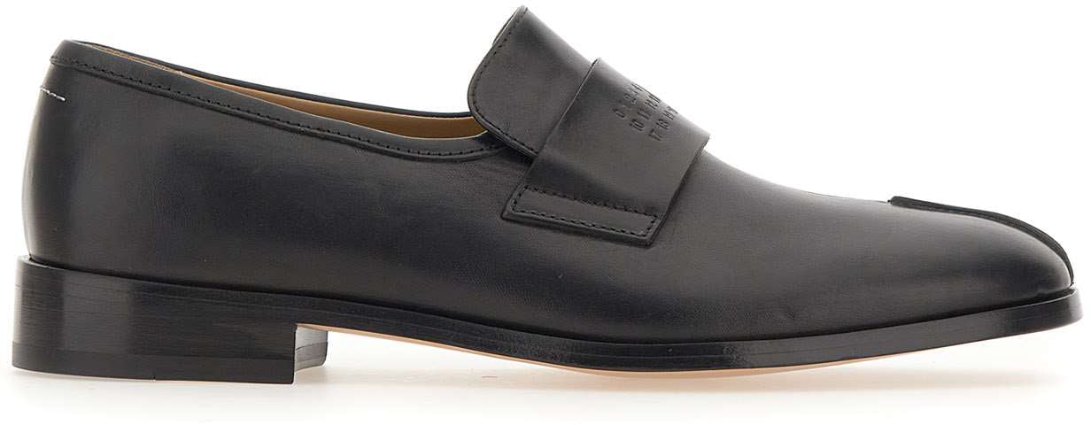 MM6 Maison Margiela Flat Shoes Black Zwart