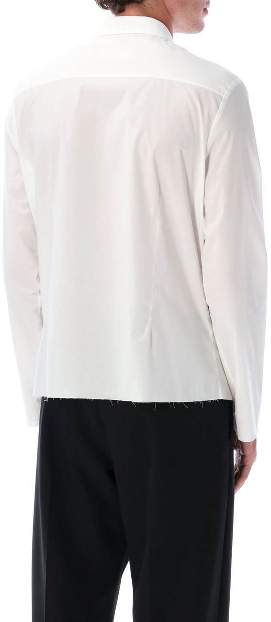 MM6 Maison Margiela Cut Shirt Bianco Wit