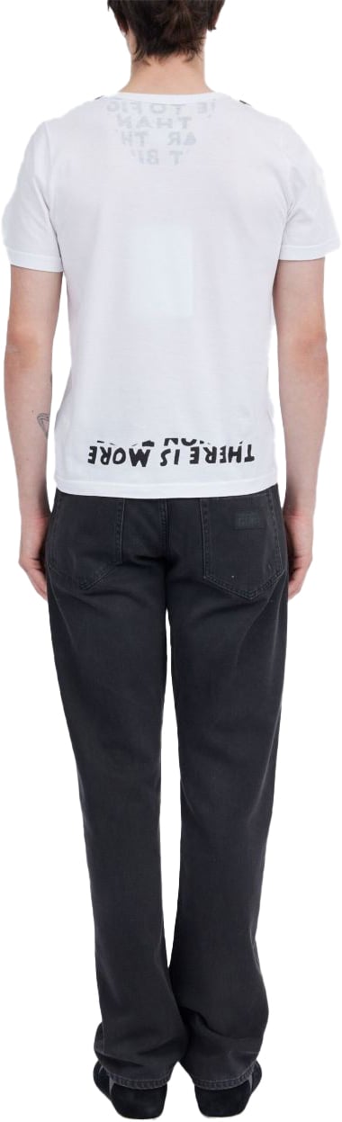 MM6 Maison Margiela T-Shirts And Polos White Wit
