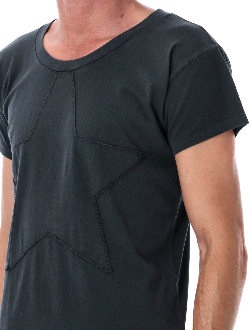 MM6 Maison Margiela Star Tee Nero Zwart