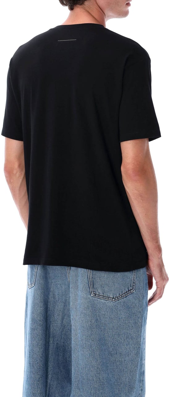 MM6 Maison Margiela Light Tee Nero Zwart