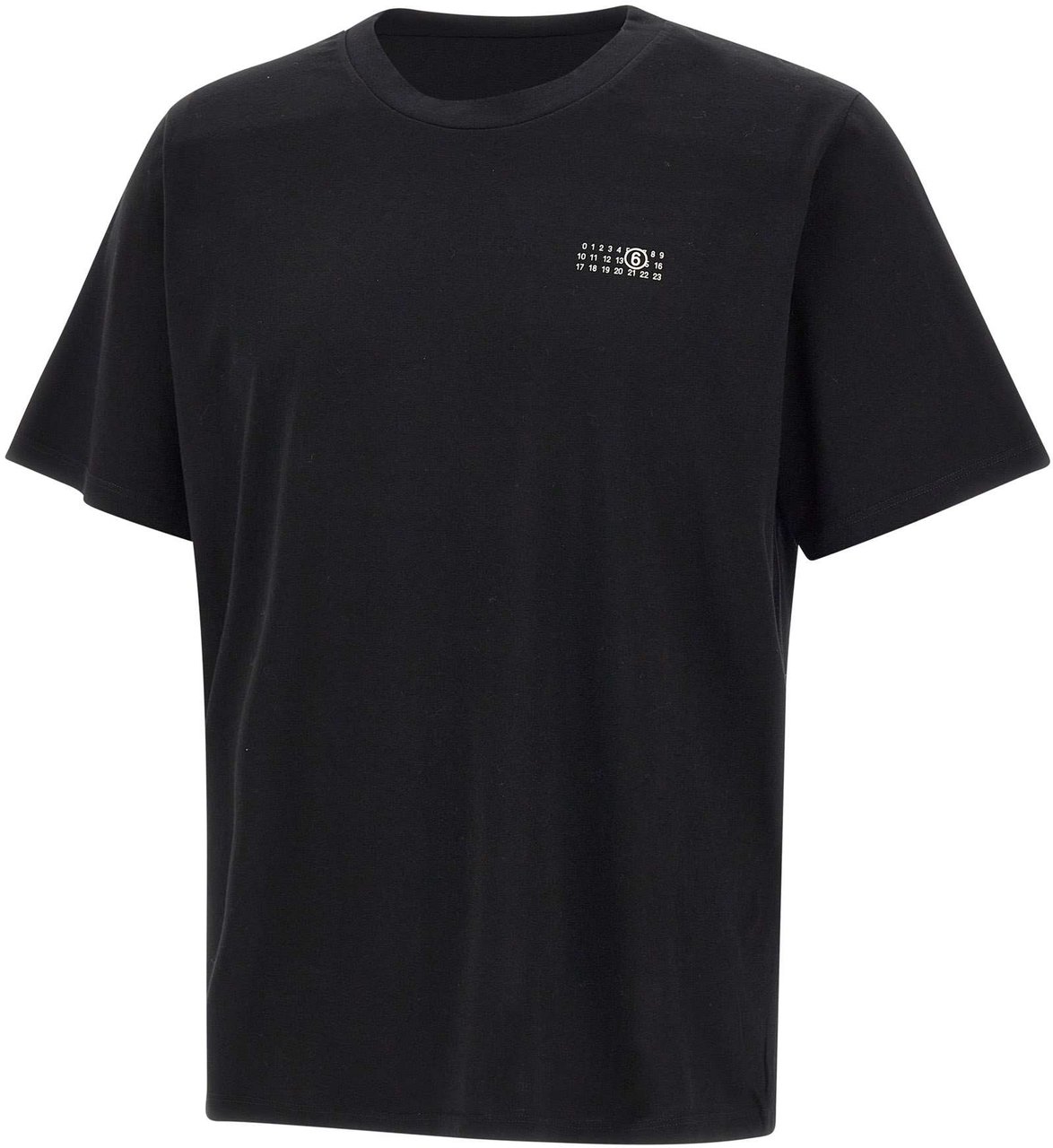 MM6 Maison Margiela T-Shirts And Polos Black Zwart
