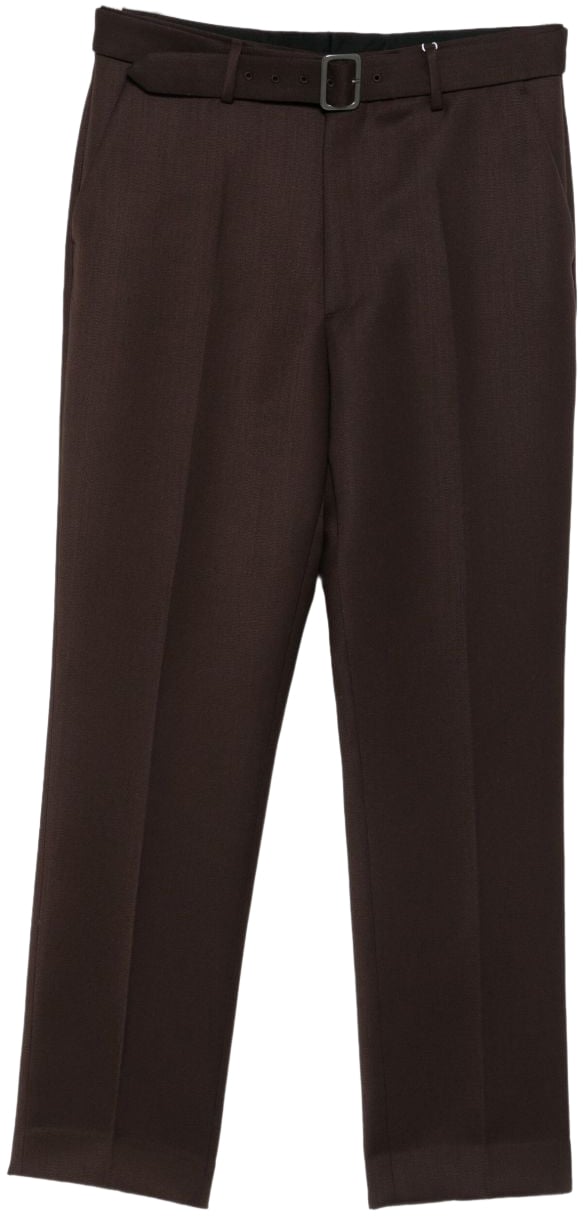 MM6 Maison Margiela Mm6 Maison Margiela Pantaloni Marrone Bruin