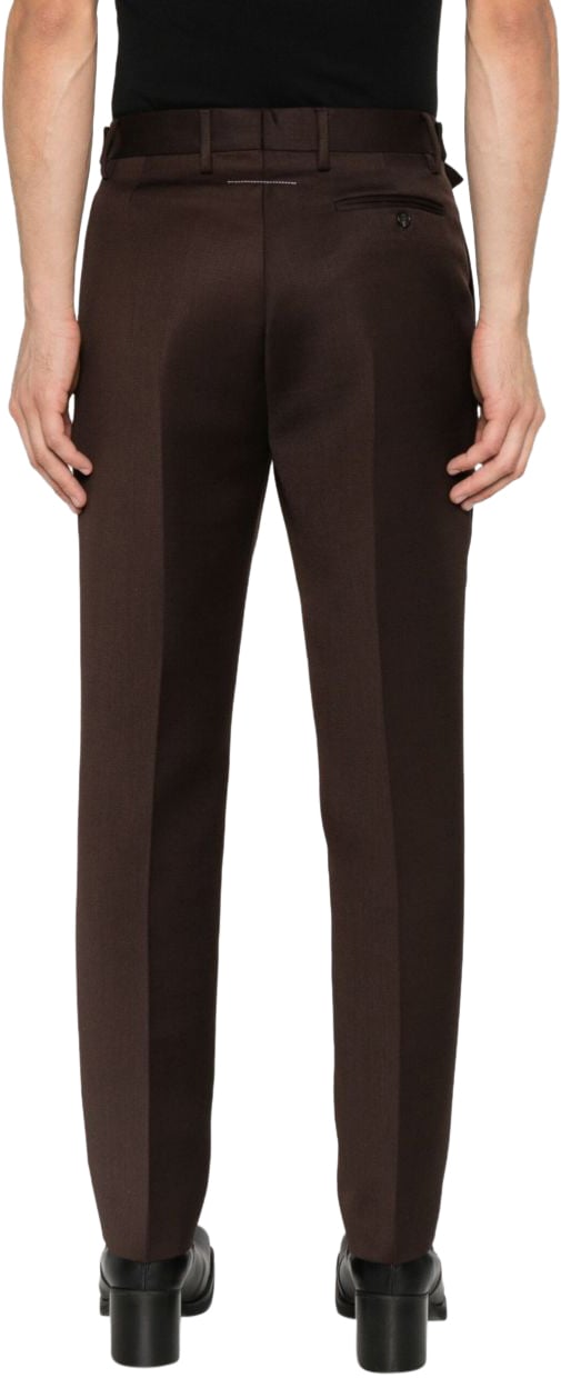 MM6 Maison Margiela Mm6 Maison Margiela Pantaloni Marrone Bruin