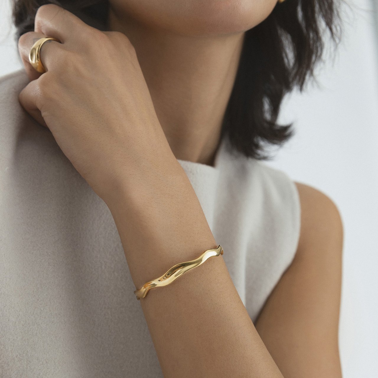 Mockberg Bolded - Armband - Goud Goud