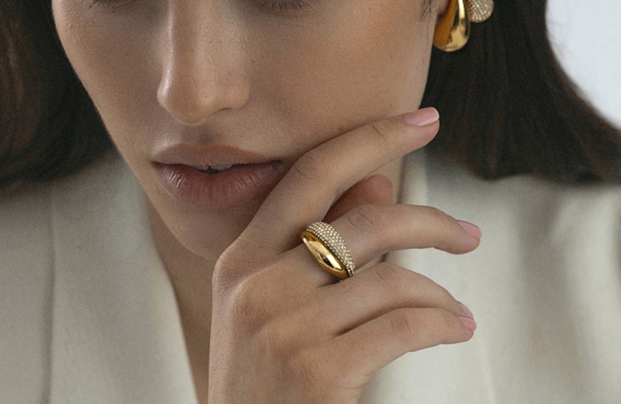Mockberg Daring - Ring - Goud Goud