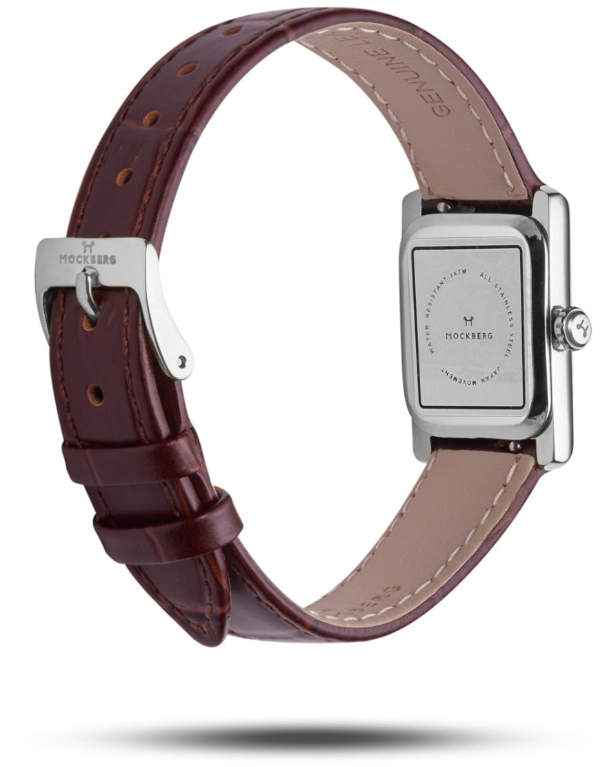 Mockberg - Horloge - Kastanjebruin Divers