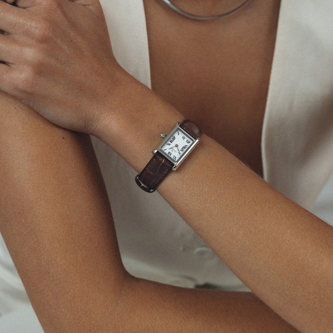 Mockberg - Horloge - Kastanjebruin Divers