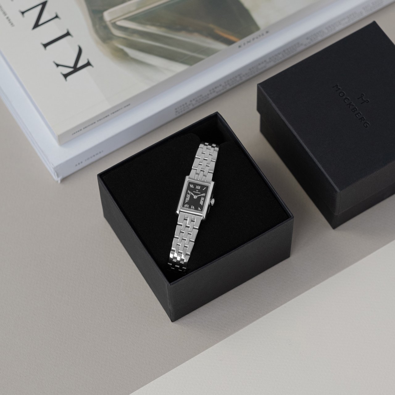 Mockberg - Horloge - Zilver Zilver