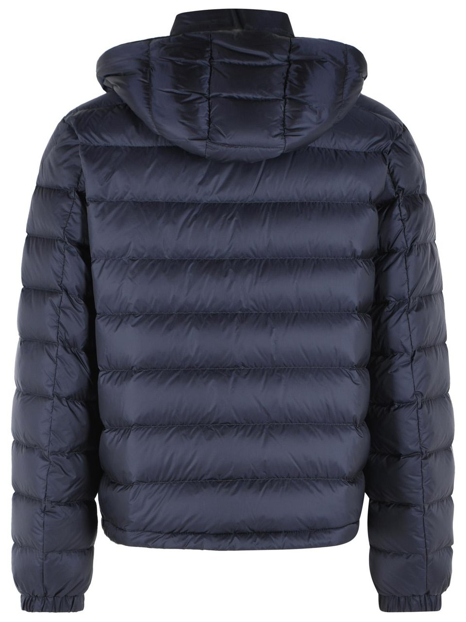 Moncler 'Verith' Blue Polyamide Down Jacket Grijs