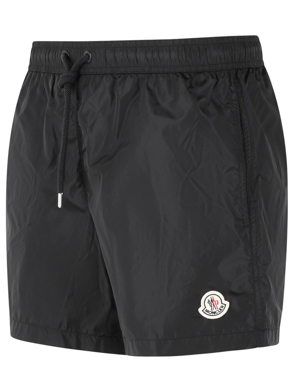 Moncler Black Nylon Swimsuit Zwart