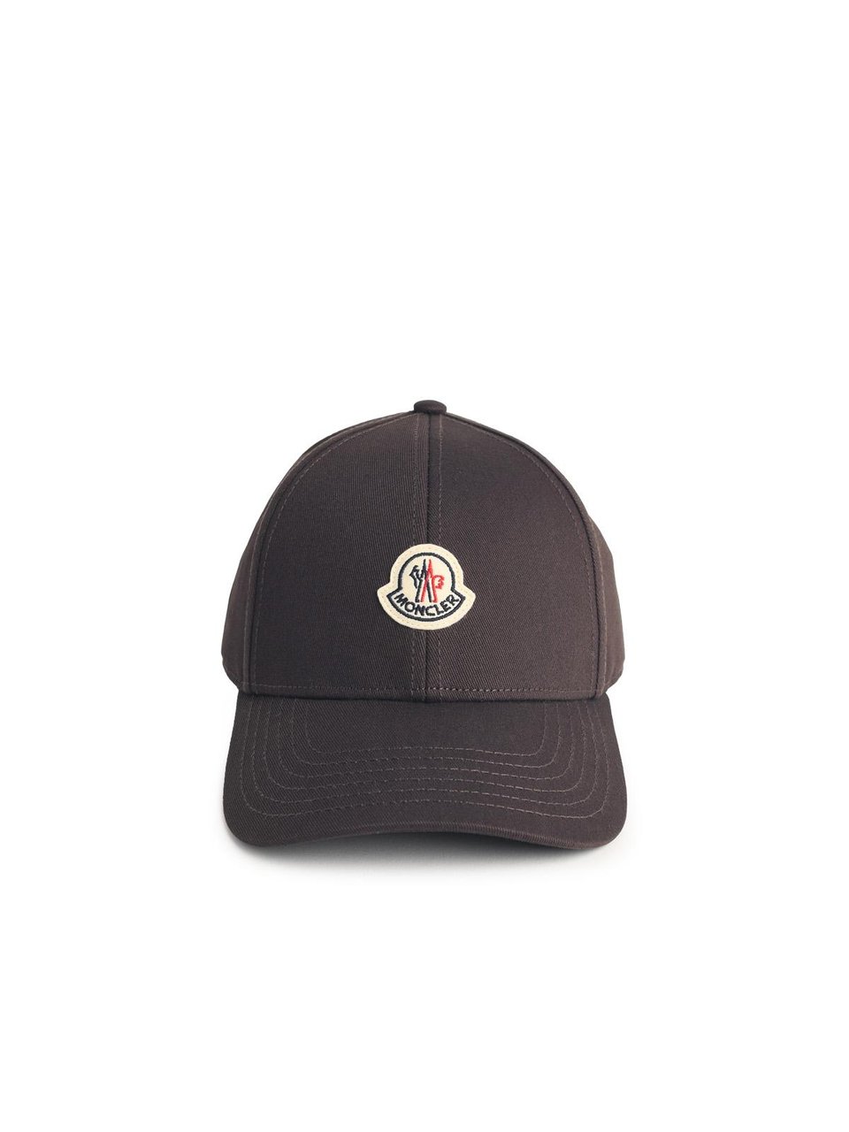 Moncler Brown Cotton Cap Grijs
