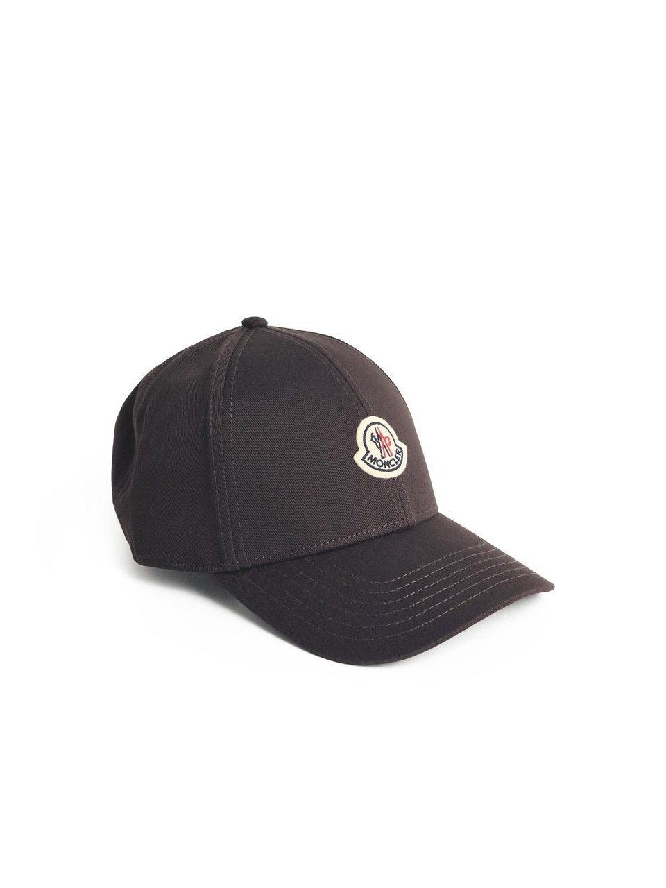 Moncler Brown Cotton Cap Grijs