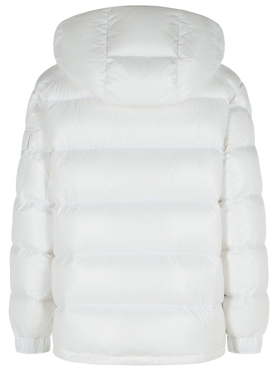 Moncler 'Maire' White Polyamide Down Jacket Wit