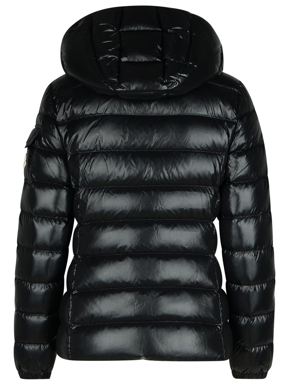 Moncler 'Bady' Black Polyamide Down Jacket Zwart