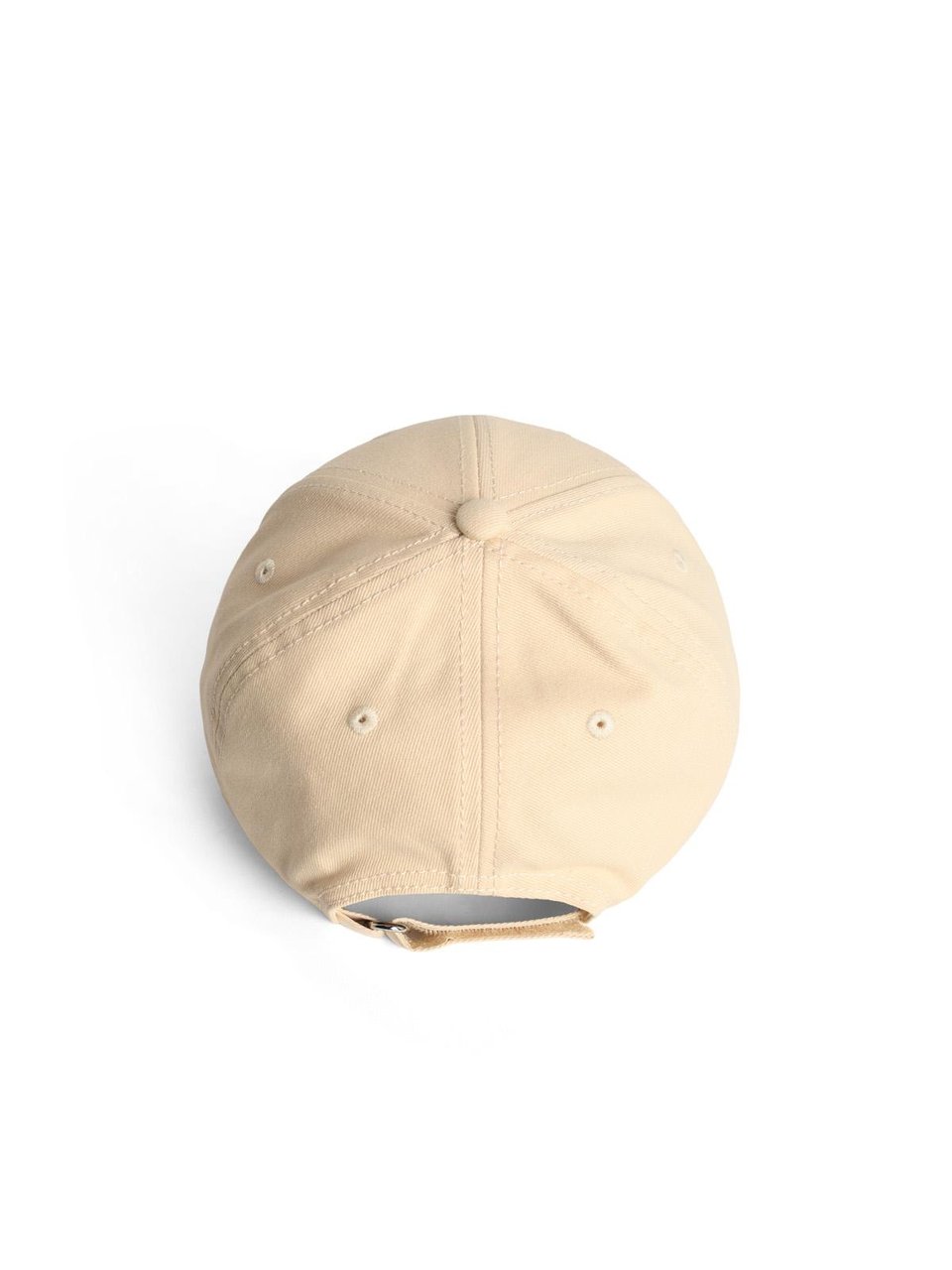 Moncler Cream Cotton Cap Neutraal