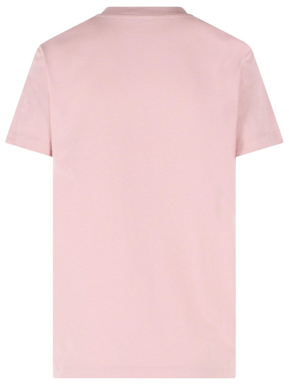 Moncler Pink Cotton T-Shirt Neutraal