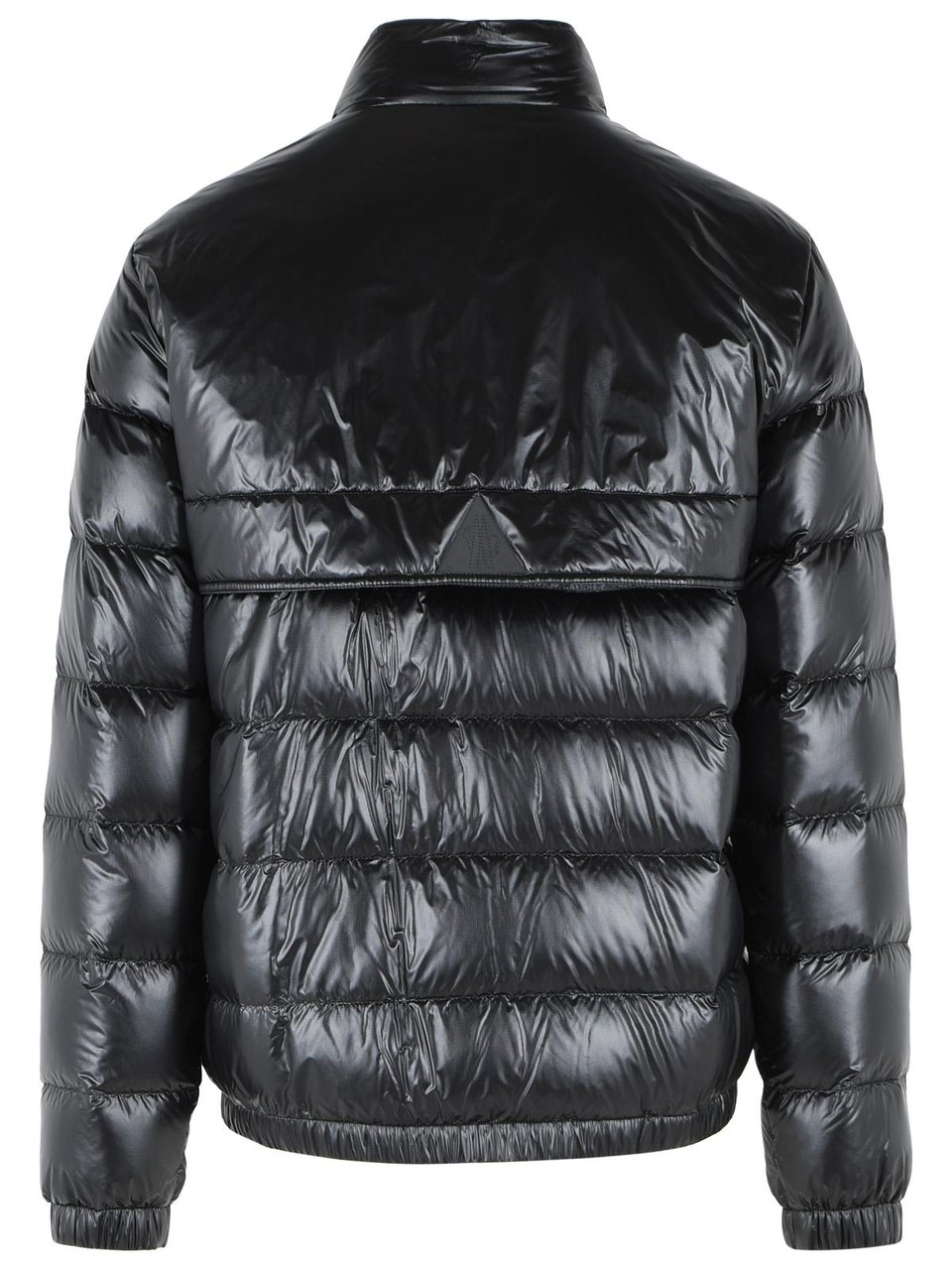 Moncler Foldable Short 'Orres' Black Polyamide Down Jacket Grijs