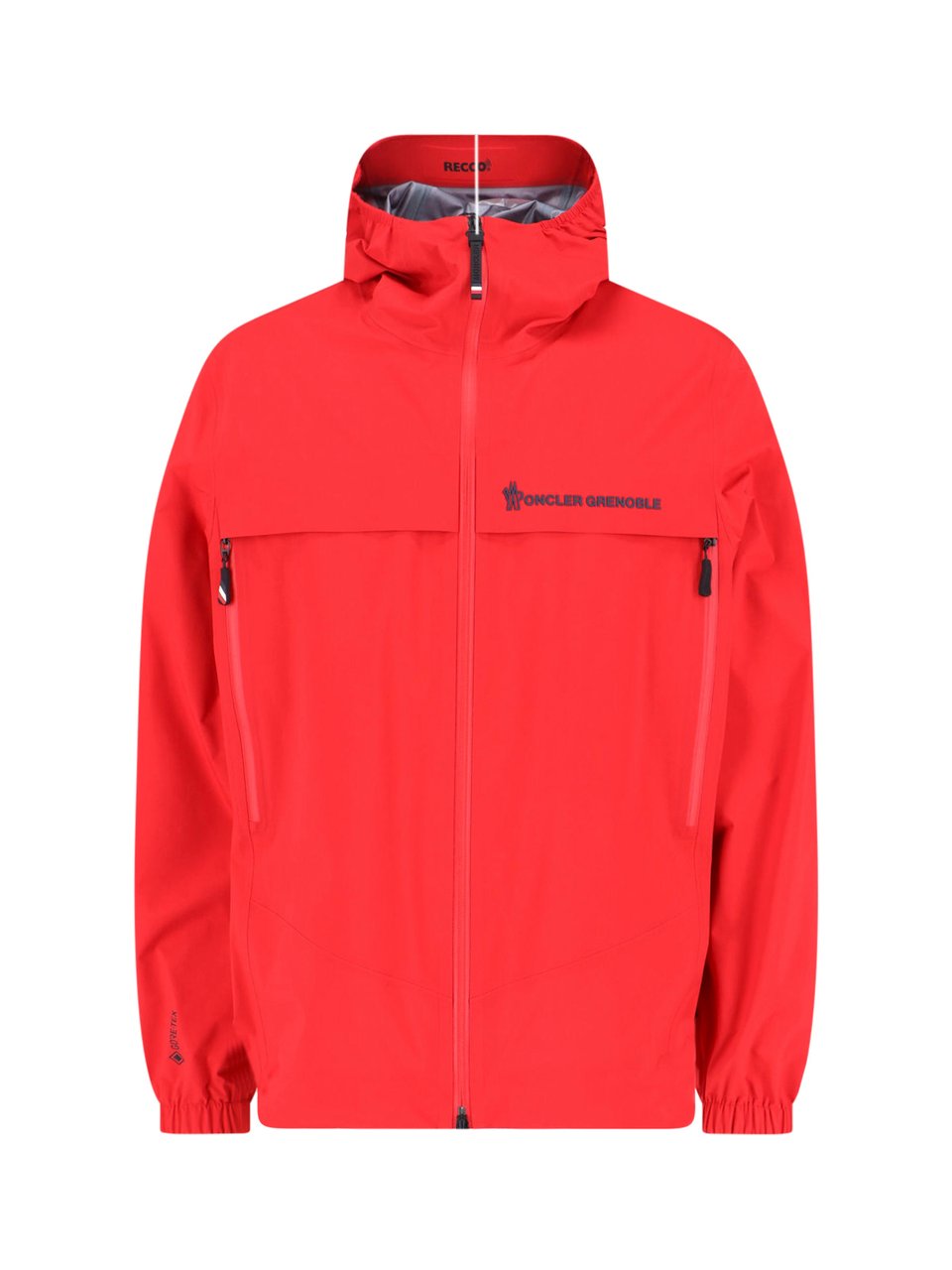 Moncler Red Shipton GORE-TEX Hooded Waterproof Jacket Rood